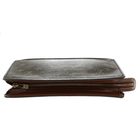 LOUIS VUITTON Pochette Homme Clutch Hand Bag Monogram Leather BN M51795 04YH118 - Picture 5 of 15